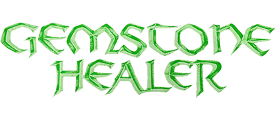 Gemstone Healer logo for Commodore 64